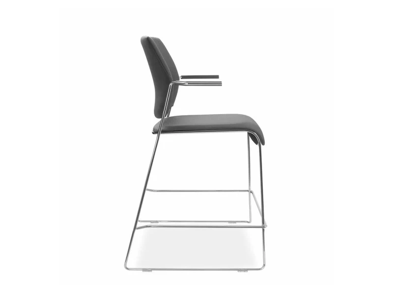 Tabouret bar rembourré sans bras - Série Tuck