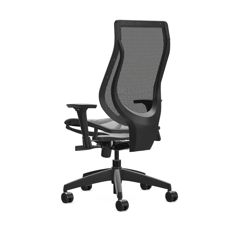 Chaise exécutive en maille dossier haut, série You