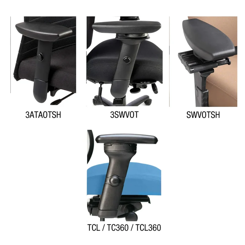 Chaise ergonomique pour personne de taille forte Ecentric MT