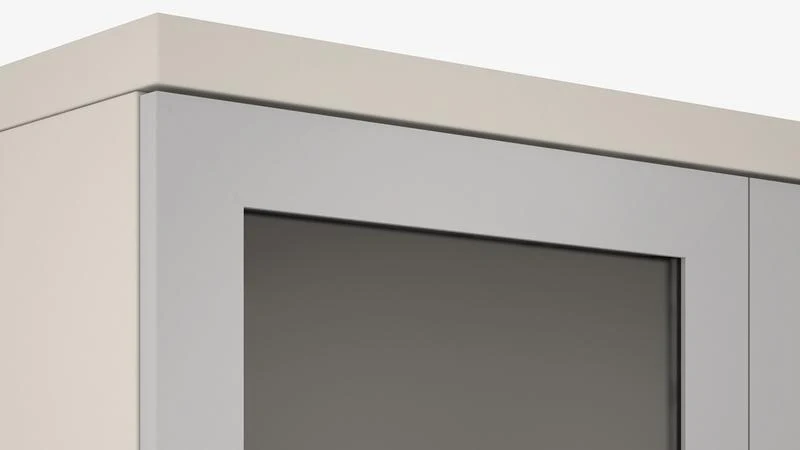 Bureau en U avec étagère - Série Morphéo