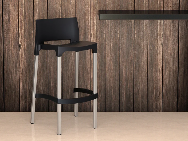 Tabouret empilable sans bras - Série Gio