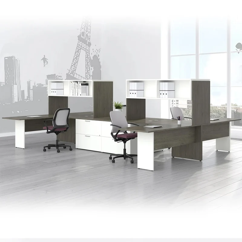 Ensemble de 4 postes de travail en L Concept C.A.