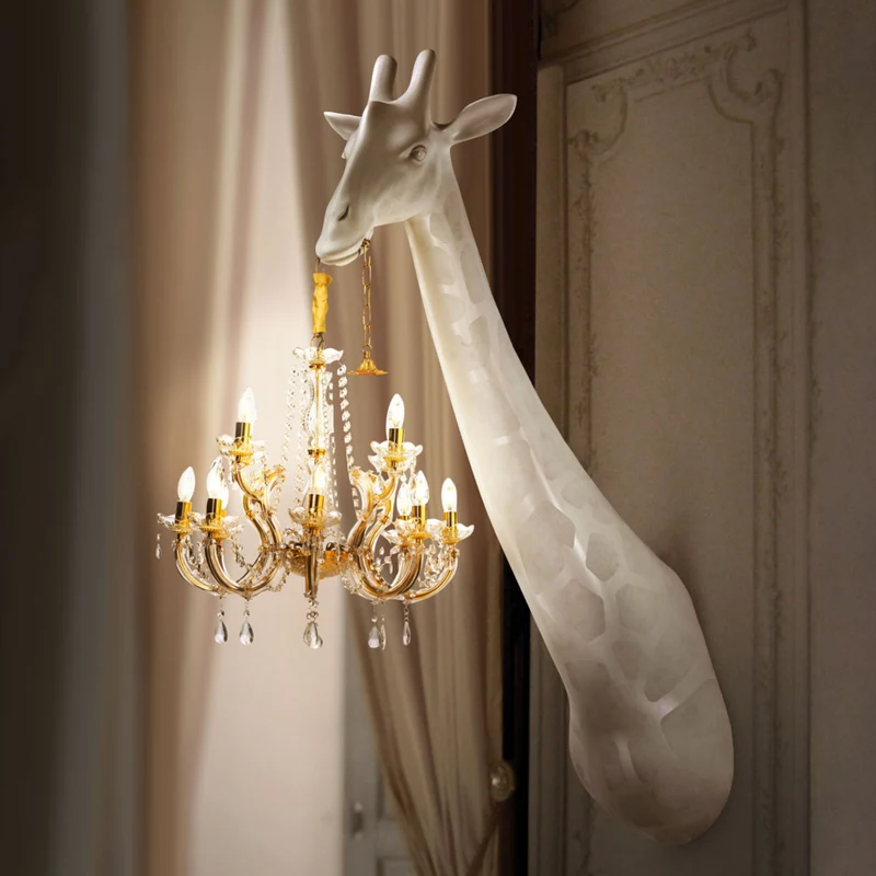 Wall Lamp GIRAFFE IN LOVE M Marcantonio for Qeeboo