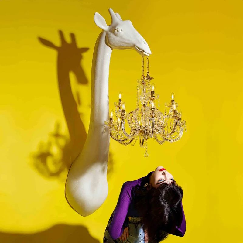 Wall Lamp GIRAFFE IN LOVE M Marcantonio for Qeeboo
