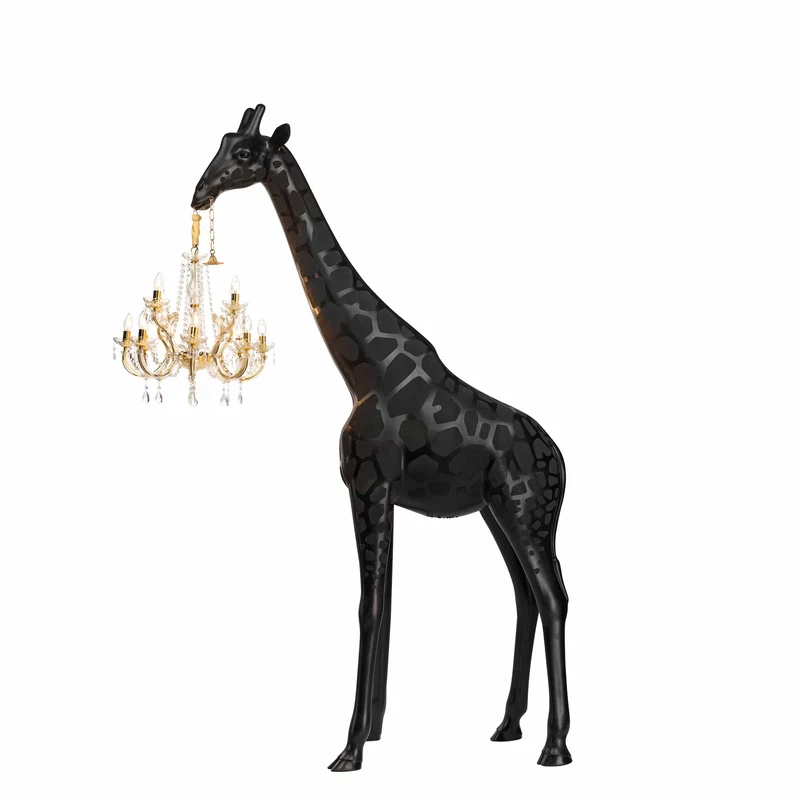 Floor Lamp GIRAFFE IN LOVE M by Marcantonio for Qeeboo