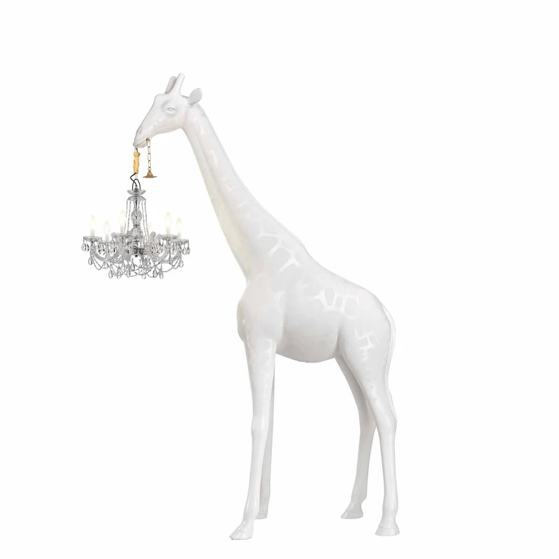Floor Lamp GIRAFFE IN LOVE M by Marcantonio for Qeeboo