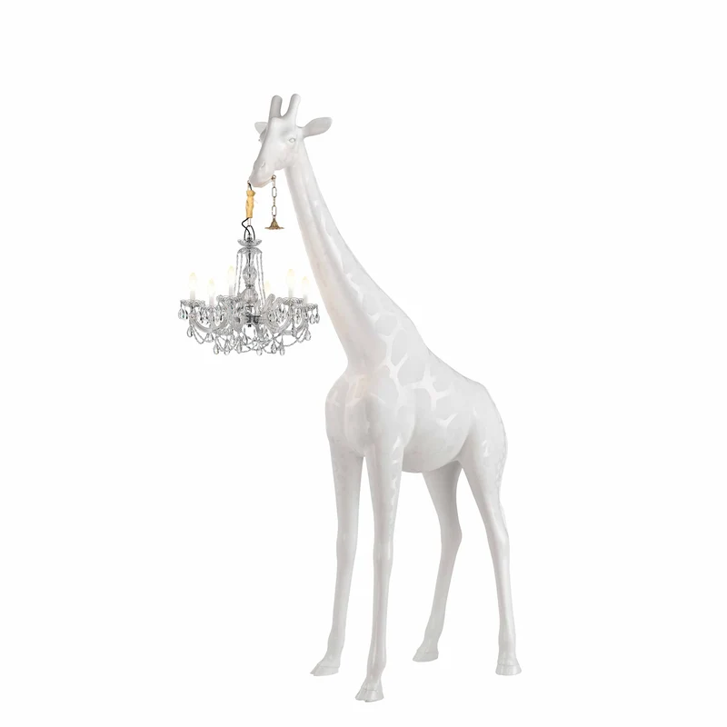 Floor Lamp GIRAFFE IN LOVE M by Marcantonio for Qeeboo