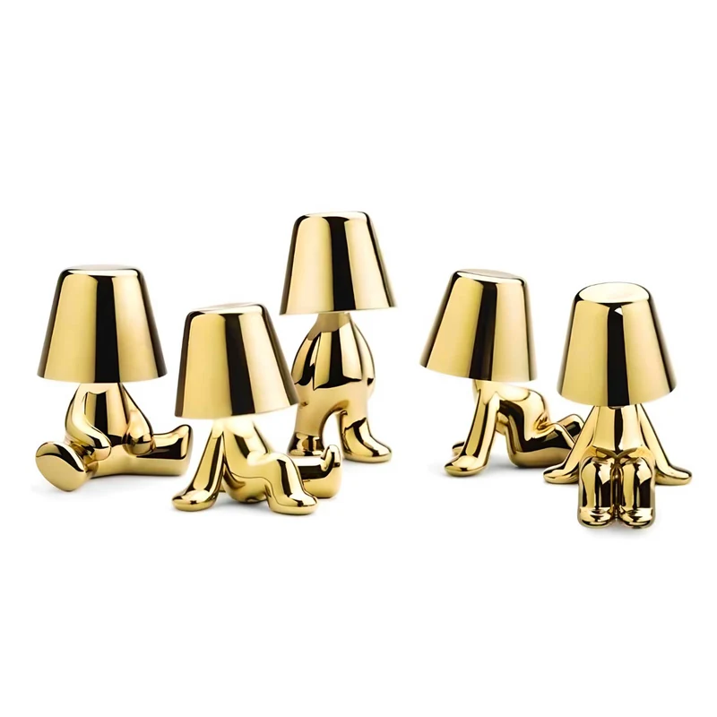 Table Lamp GOLDEN BROTHERS Set of Five by Stefano Giovannoni for Qeeboo