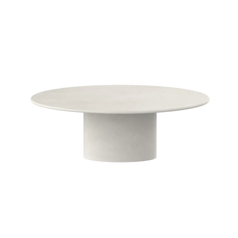 Hector organische mortex look eettafel - Ovaal - Microskin