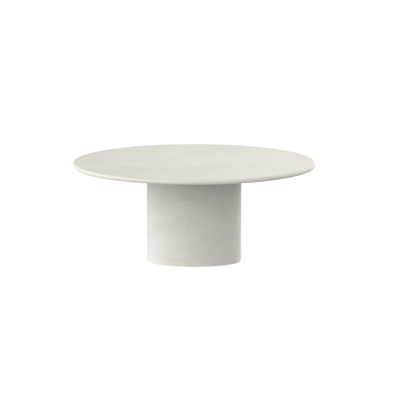 Hector organische mortex look eettafel - Ovaal - Microskin