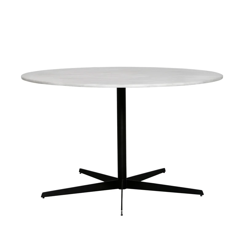 Ronde Keramische Eettafel - Wit Keramiek - dia 140cm
