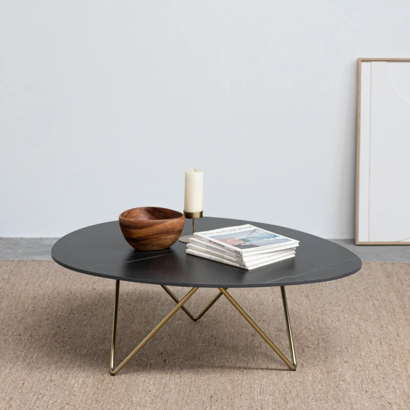 Keramische Salontafel - Richard - Zwart Keramiek