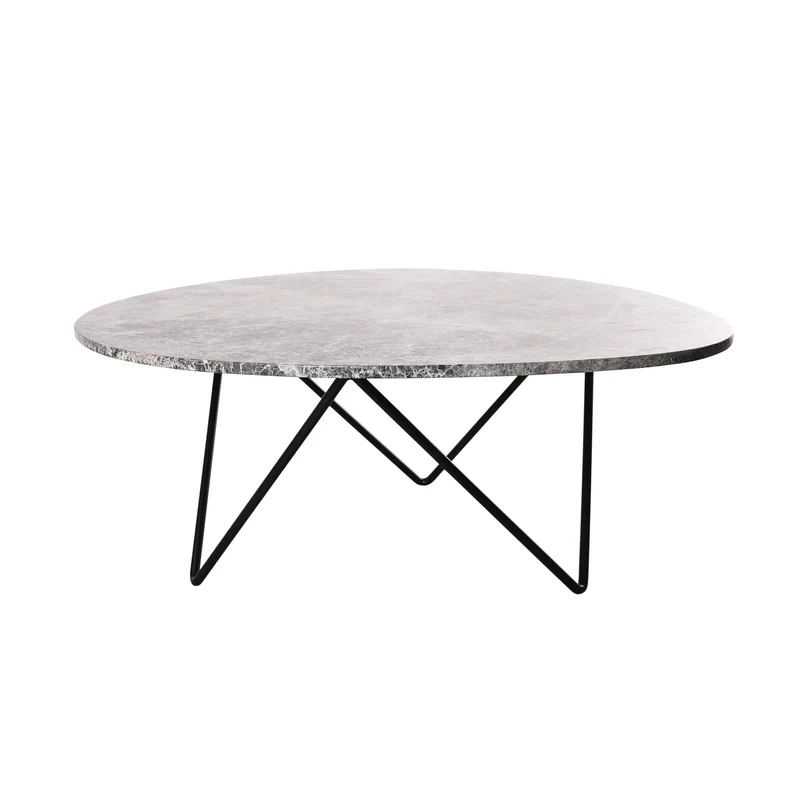 Marmeren Salontafel - Richard - Grijs Marmer