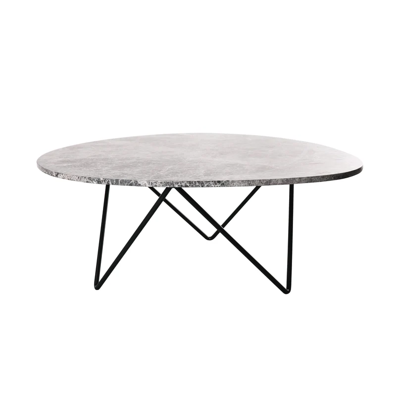 Marmeren Salontafel - Richard - Grijs Marmer