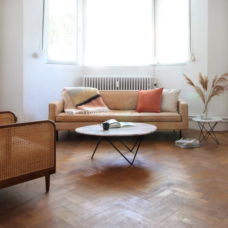 Wit marmeren Salontafel - Richard
