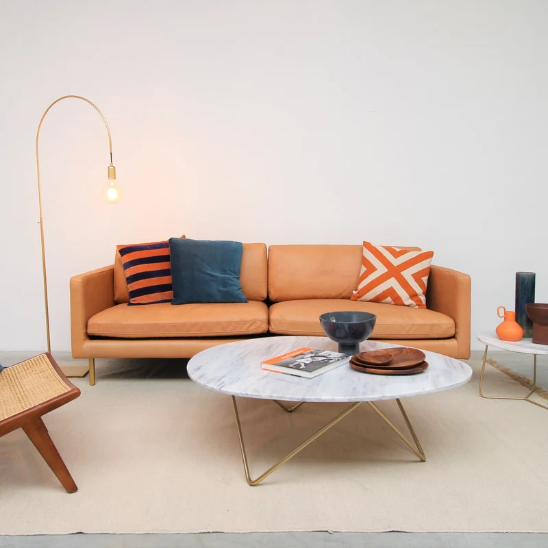 Wit marmeren Salontafel - Richard