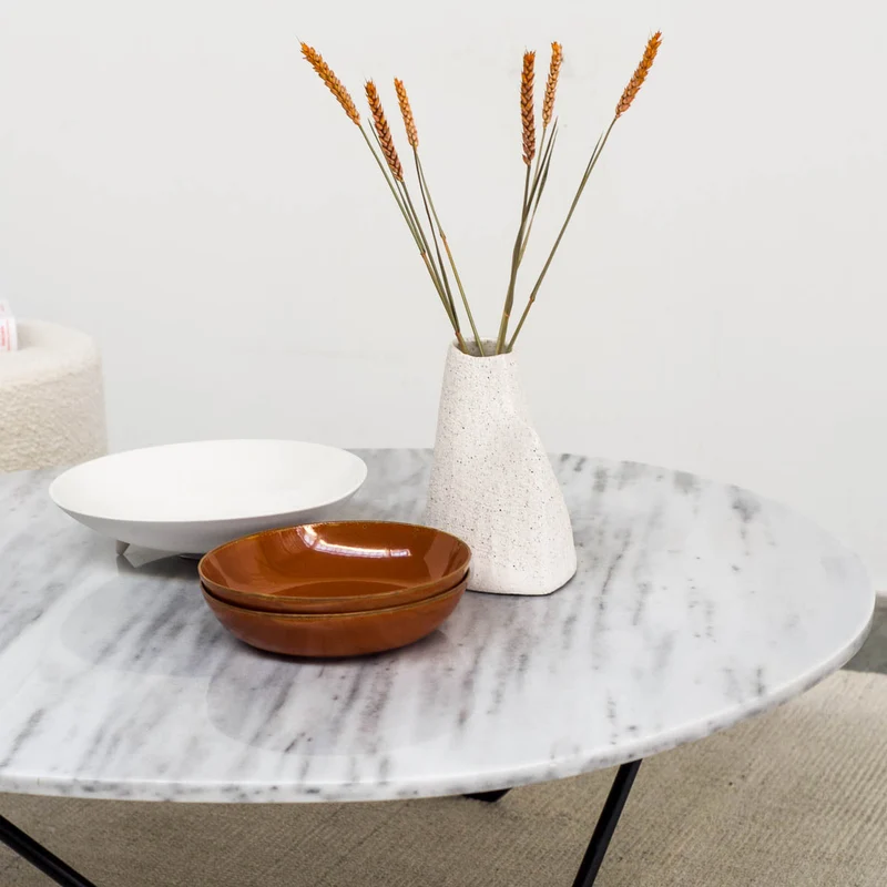 Wit marmeren Salontafel - Richard