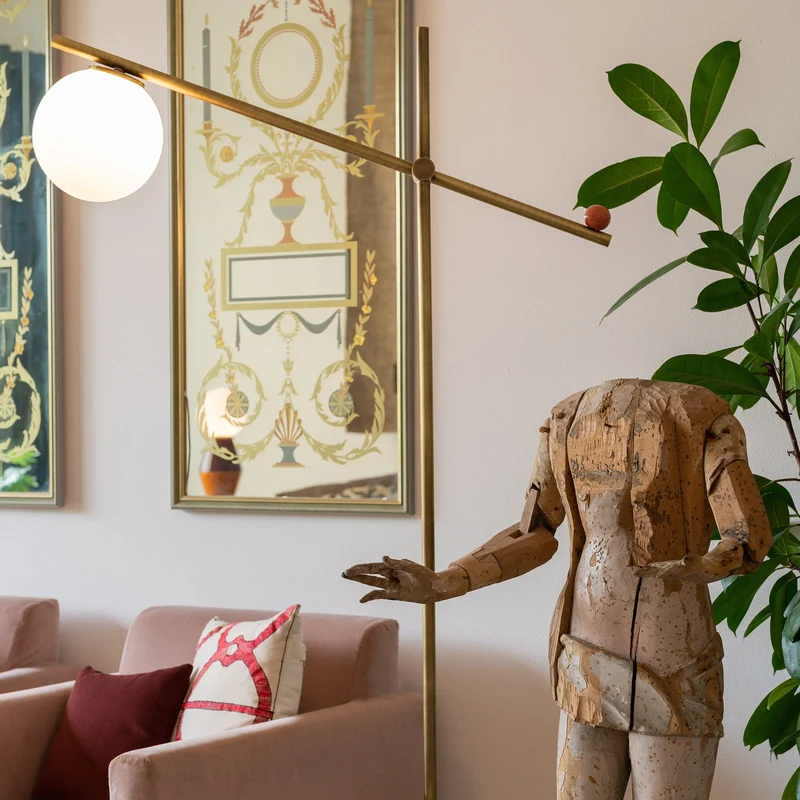 Reading Floor Lamp PINS by La Récréation for Marioni