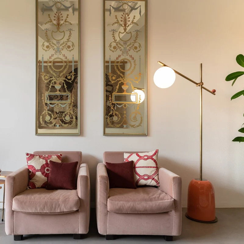 Reading Floor Lamp PINS by La Récréation for Marioni