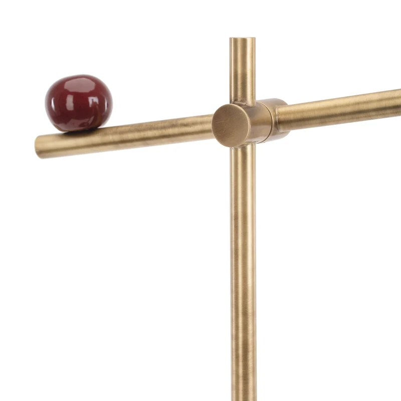 Table Lamp PINS Dark Red by La Récréation for Marioni