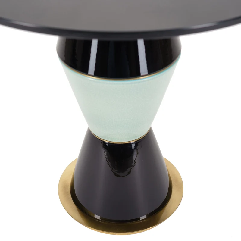 Low Round Side Table PALM by La Récréation for Marioni