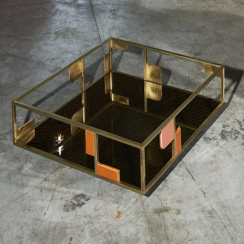 Square Coffee Table SUNSET by La Récréation for Marioni
