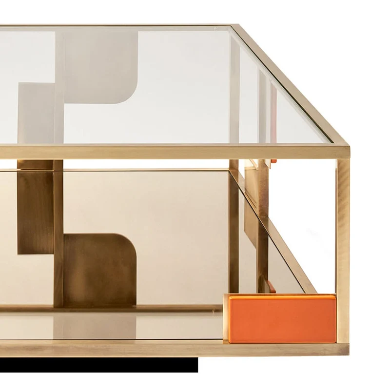 Square Coffee Table SUNSET by La Récréation for Marioni