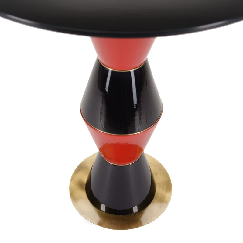 Tall Round Side Table PALM by La Récréation for Marioni