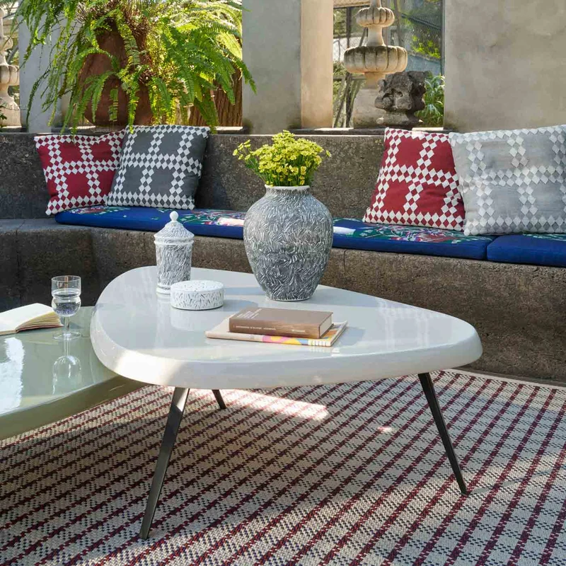 Outdoor Coffee Table MEXIQUE, designed by Charlotte Perriand for Cassina