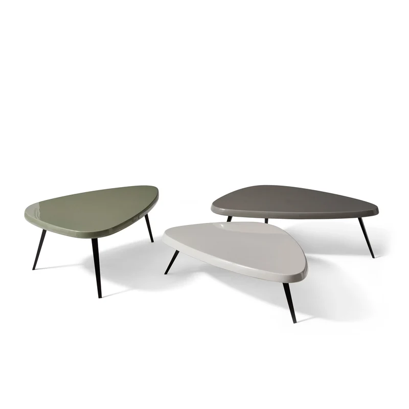 Outdoor Coffee Table MEXIQUE, designed by Charlotte Perriand for Cassina