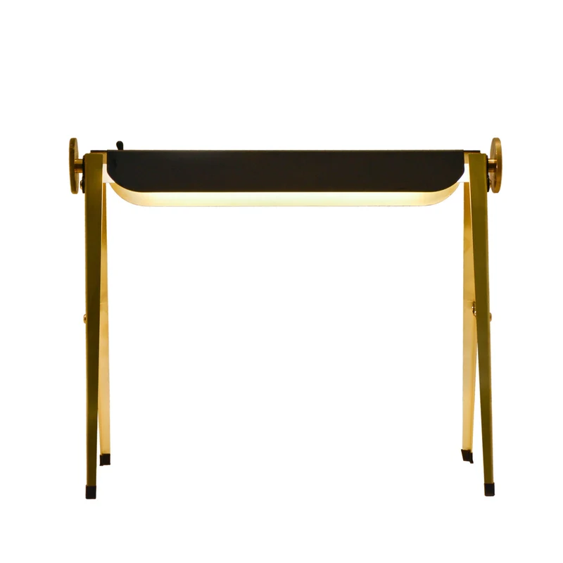 Brass Table Lamp CAVALLETTO by Hi.Project for Brillamenti