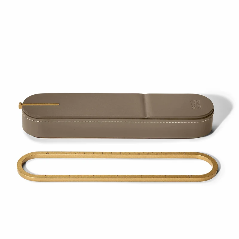 Leather Pencil Holder ZHUANG by Neri&Hu for Poltrona Frau