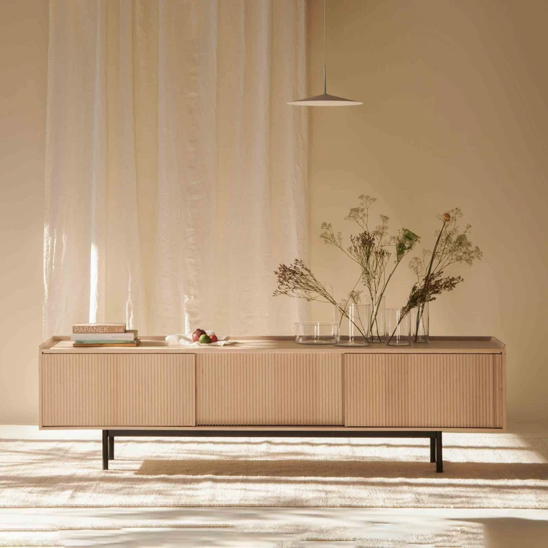 Ash Wood Sideboard SIPARIO by Cono Studio for Dale Italia