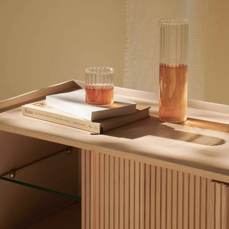 Ash Wood Sideboard SIPARIO by Cono Studio for Dale Italia