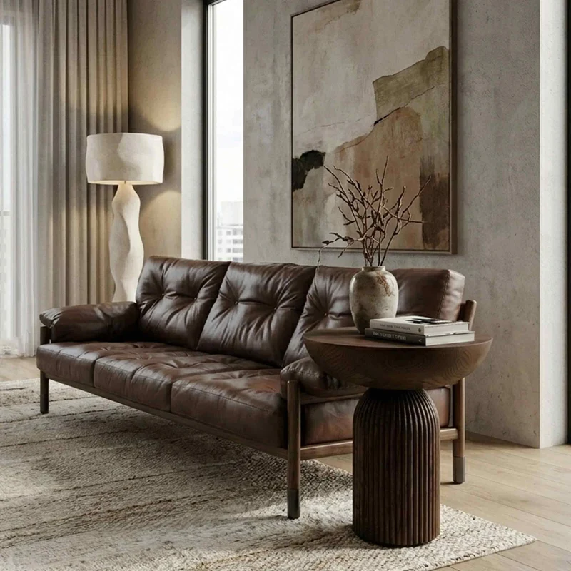 Ash Wood Coffee Table CONVESSO by Cono Studio for Dale Italia