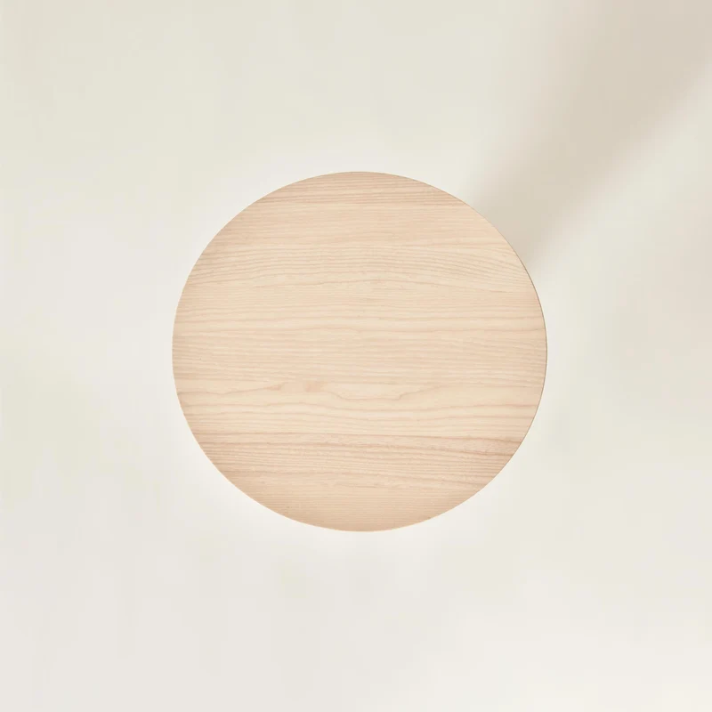 Ash Wood Coffee Table CONVESSO by Cono Studio for Dale Italia