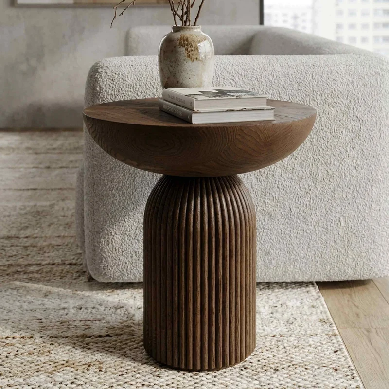 Ash Wood Coffee Table CONVESSO by Cono Studio for Dale Italia