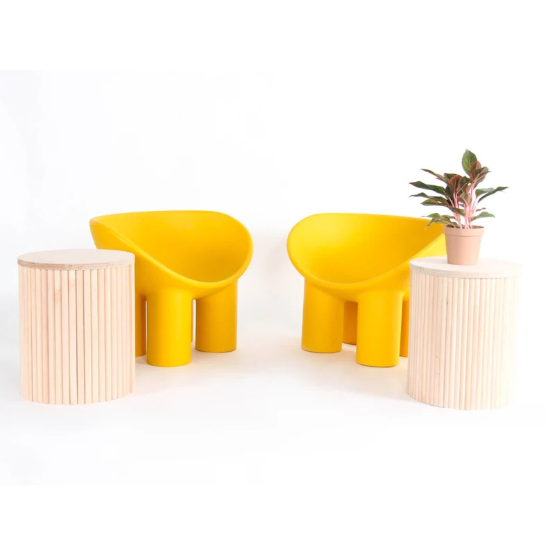 READY TO SHIP Armchair ROLY POLY by Faye Toogood for Driade