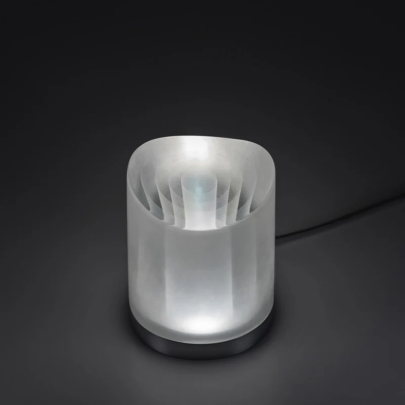 Rechargeable Murano Glass Table Lamp PETITE by Federico Peri for Purho