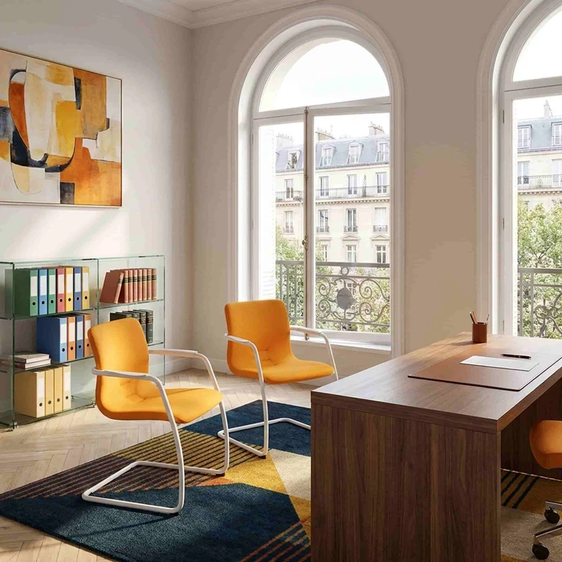 Cantilever Office Chair QUEEN by Viganò