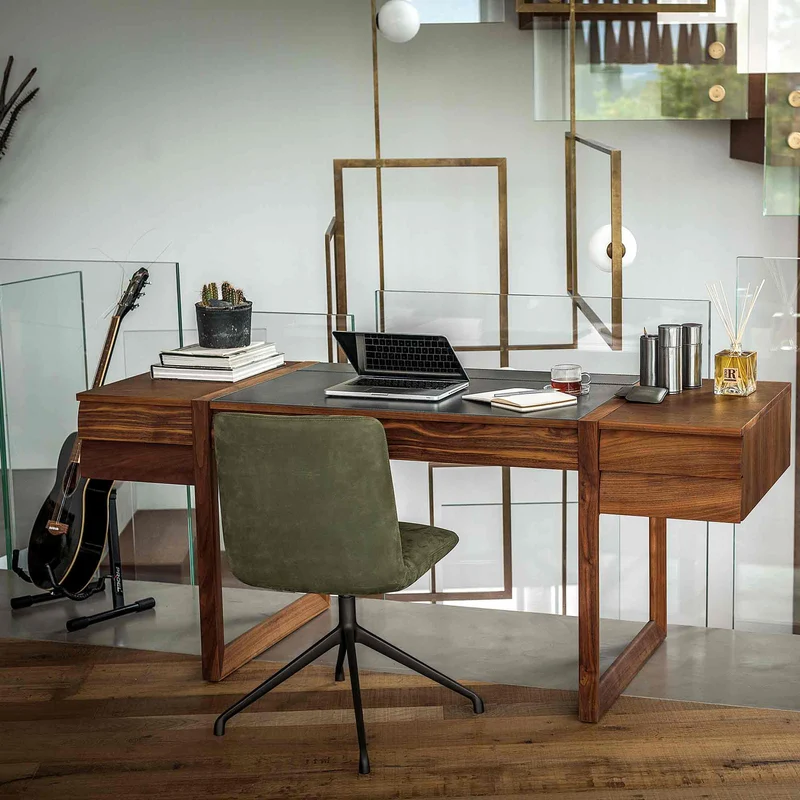 Wood Writing Desk ELLE ECRIT by Jamie Durie Riva 1920