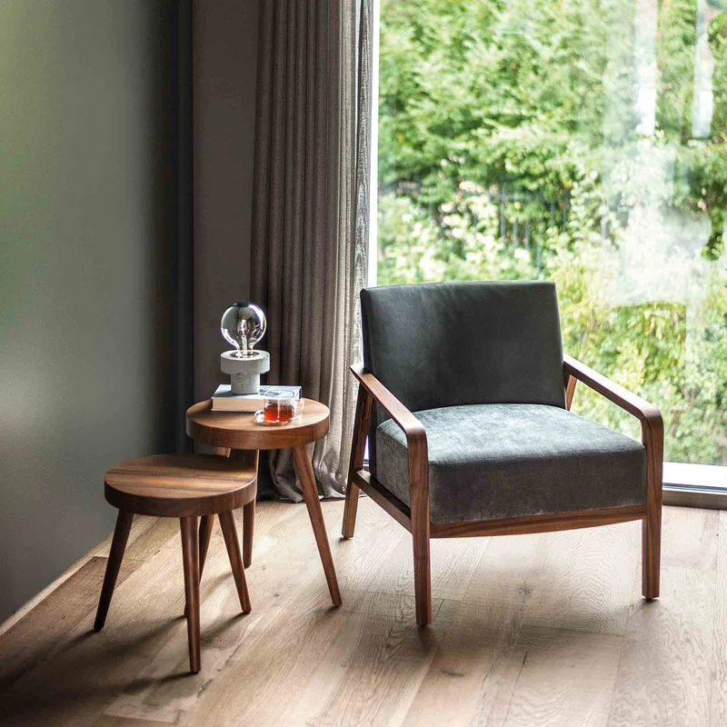 Wood Side Table SUSY by Matteo Thun for Riva 1920