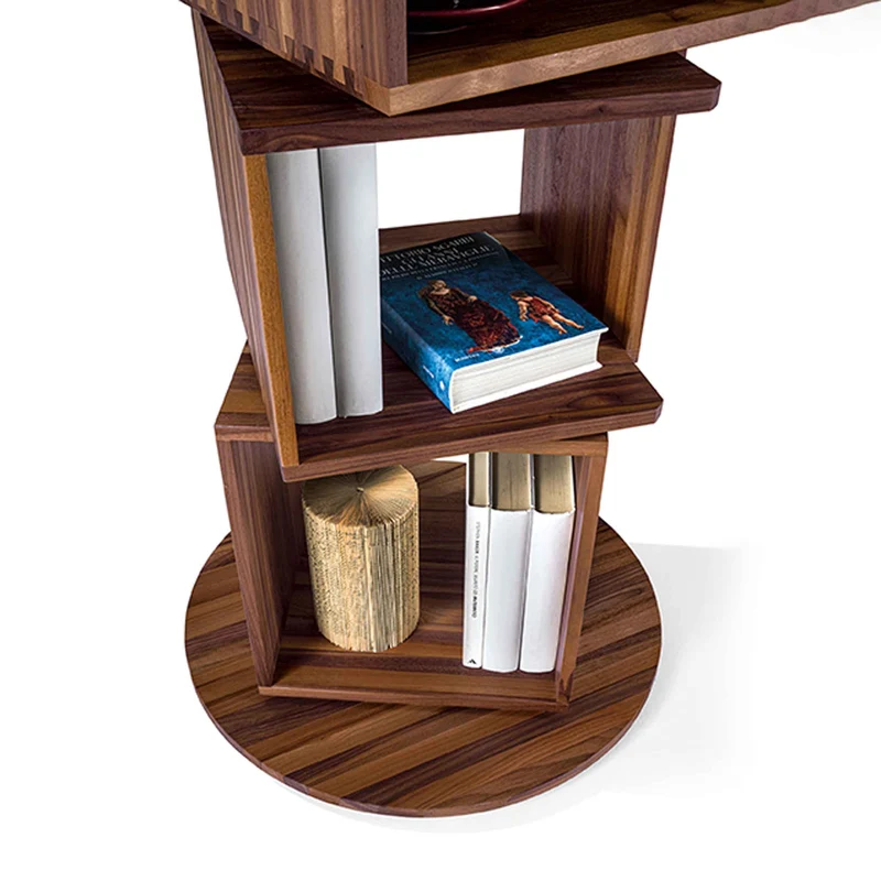 Wood Bookcase STEP BY STEP by Giuliano Cappelletti for Riva 1920