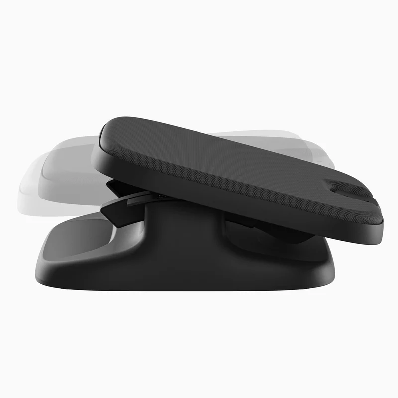 Desky Height Adjustable Cushioned Foot Rest