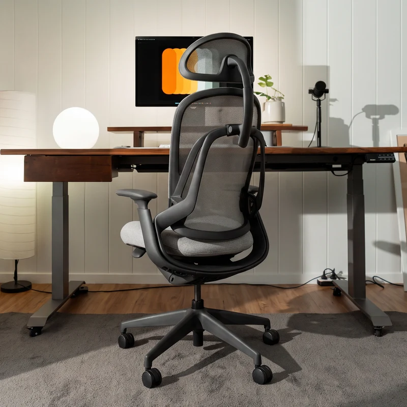 Desky Pivot Ergonomic Office Task Chair