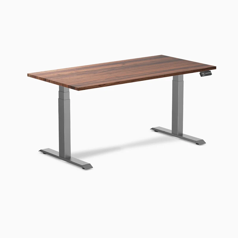 Almost Perfect Desky Dual Hardwood Sit Stand Desk