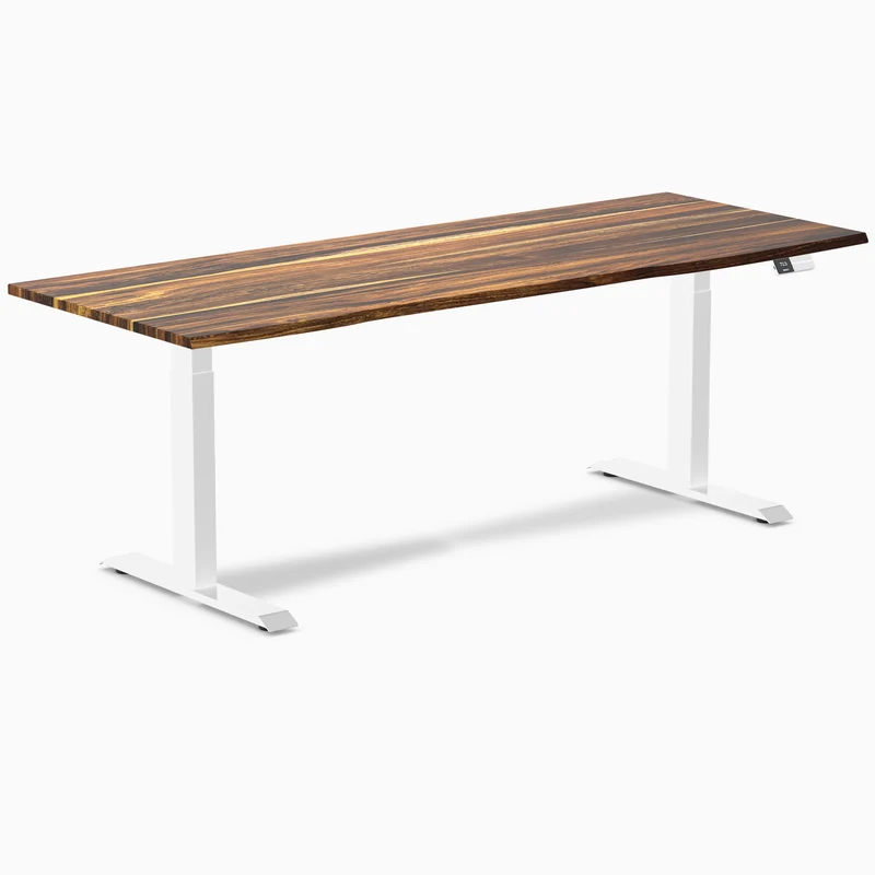 Almost Perfect Desky Dual Hardwood Sit Stand Desk
