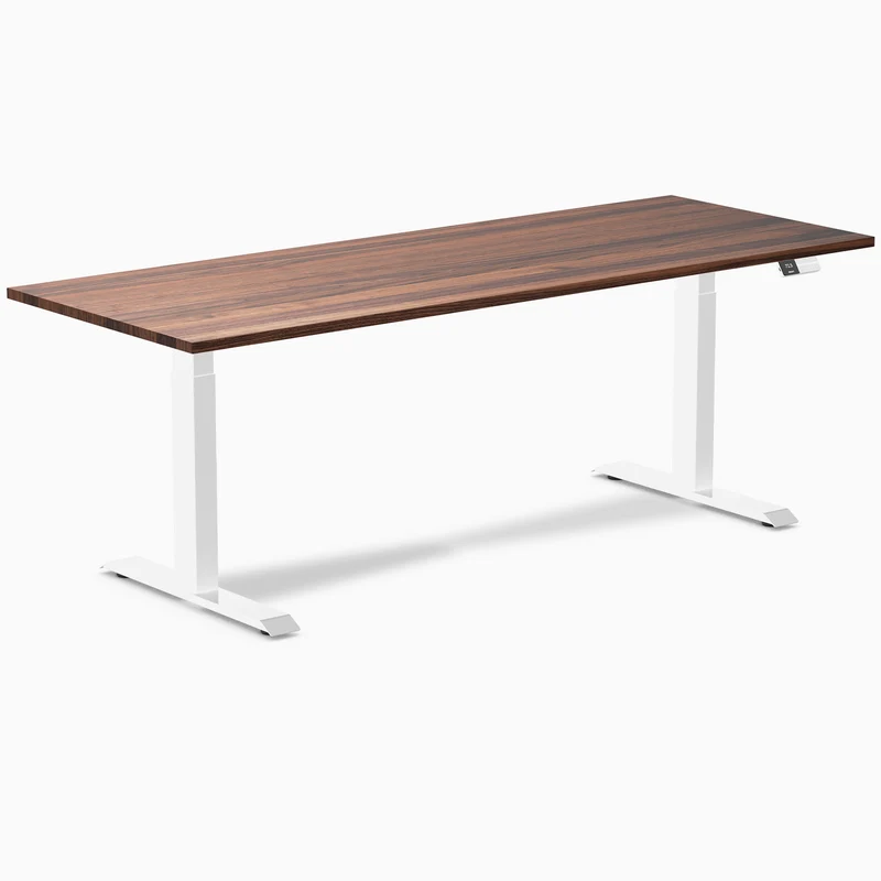 Almost Perfect Desky Dual Hardwood Sit Stand Desk