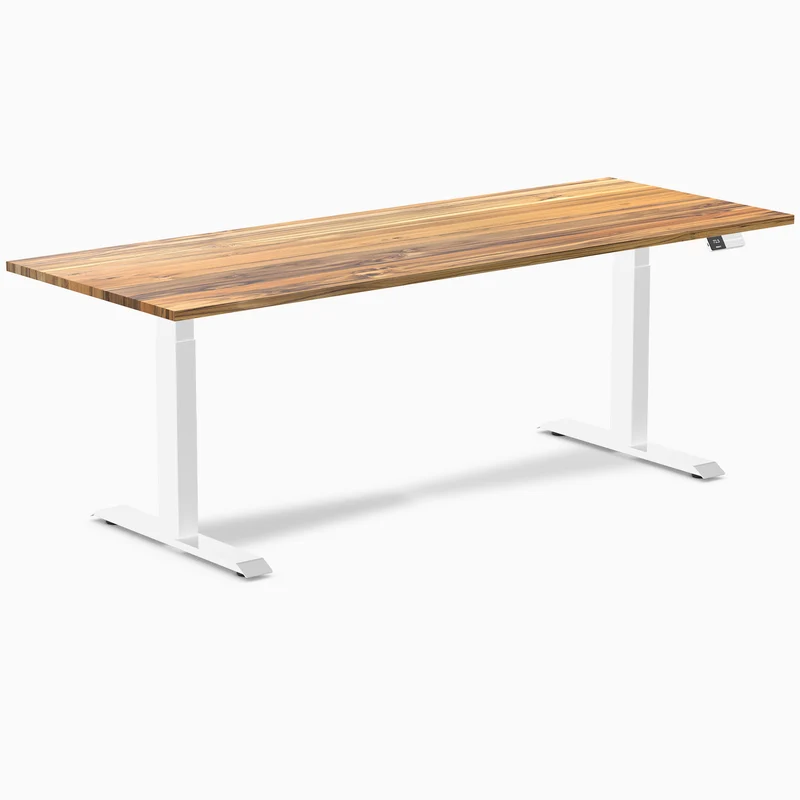 Almost Perfect Desky Dual Hardwood Sit Stand Desk