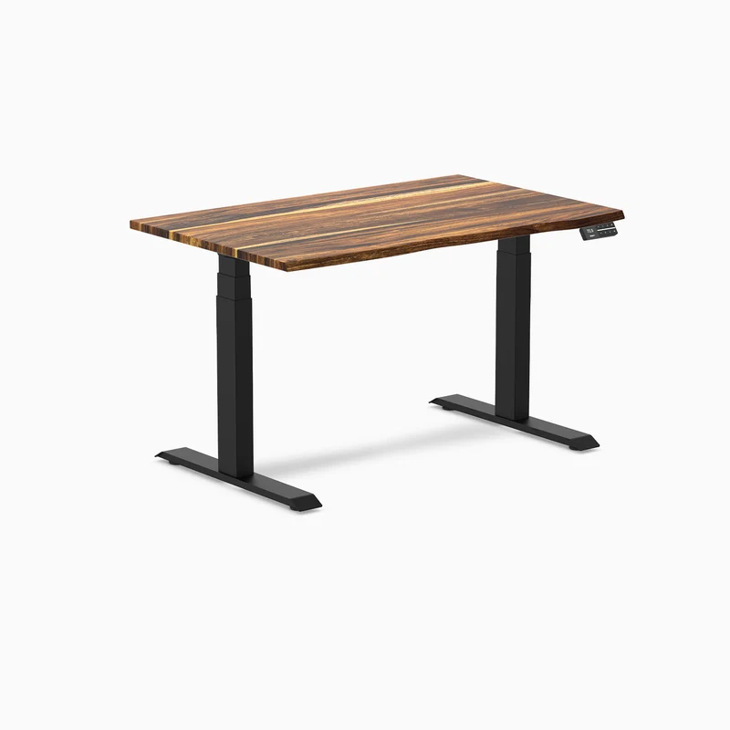 Almost Perfect Desky Dual Hardwood Sit Stand Desk